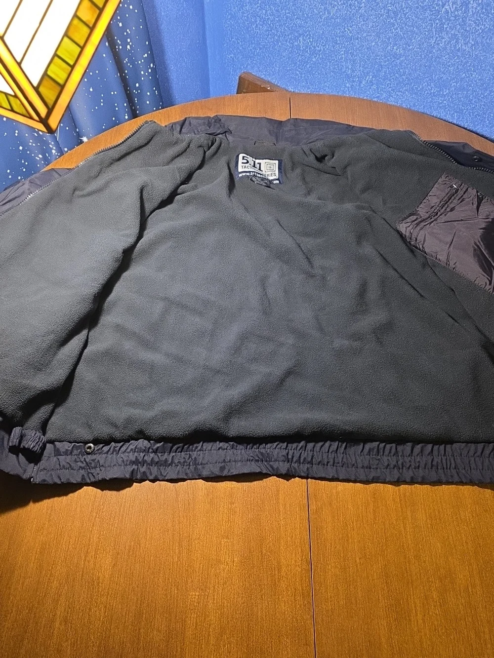 5.11 Tactical Men's Fast-Tac Duty Jacket Full-Zip Warmer Pockets Blue Size XL